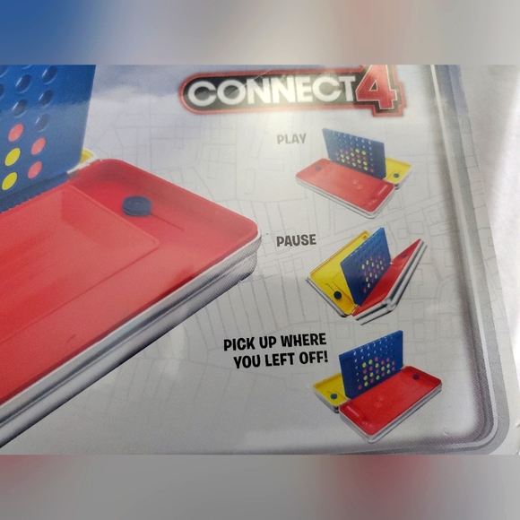 : Sealed Hasbro Road Trip Connect 4 Board Game Full Gameplay in Portable Case - Picture 3 of 6